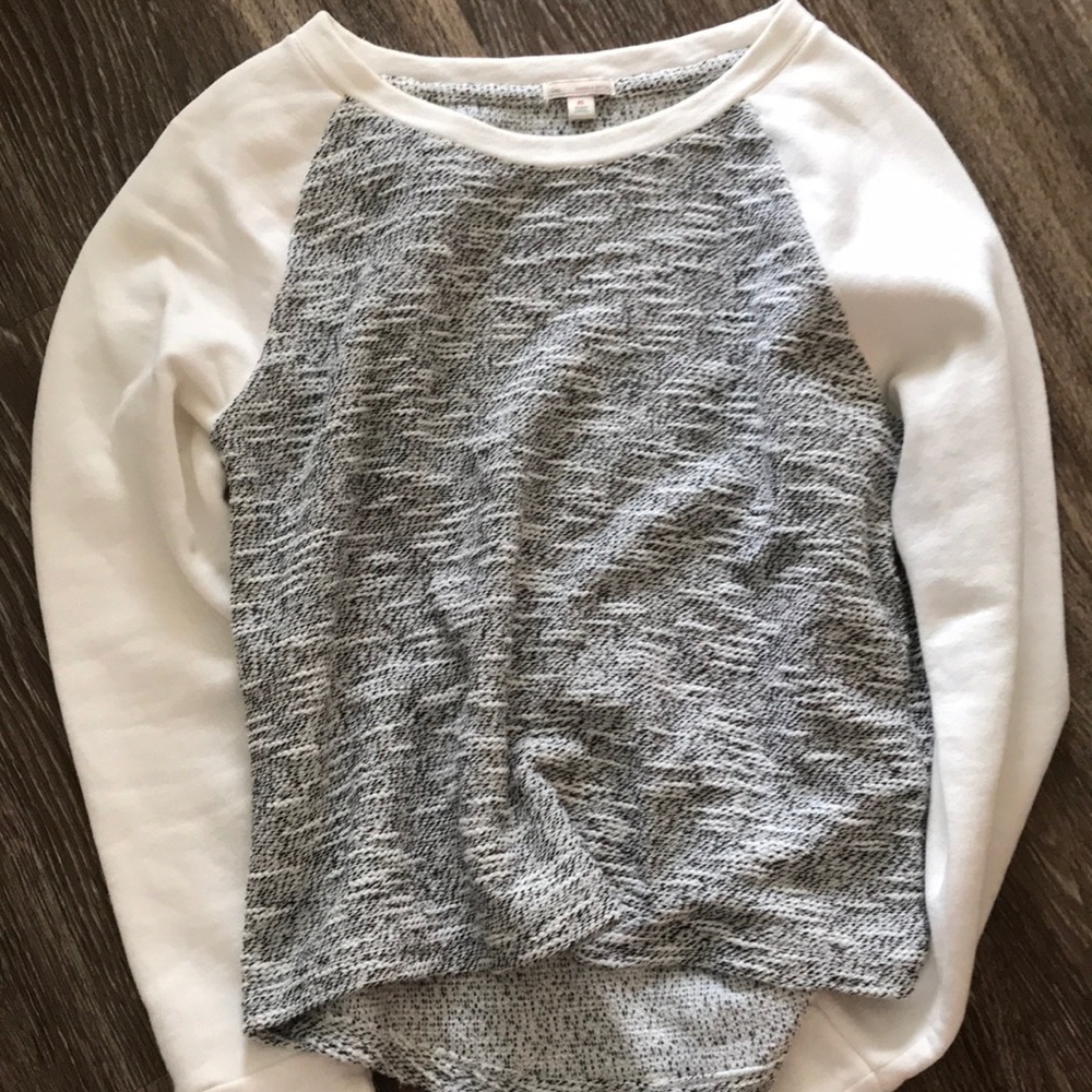 Gap textured sweatshirt